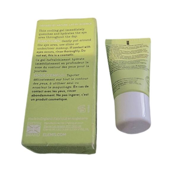 BNIB~ELEMIS Superfood Matcha Eye Dew Refreshing Eye Gel~0.5 fl. oz. - Picture 2 of 2